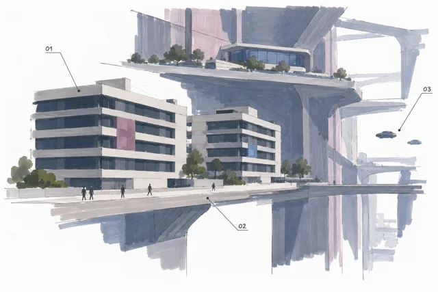 Ordinary Homes in a Tower City